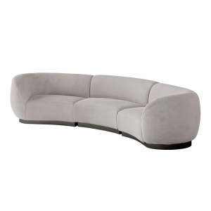 pewter-velvet-colette-arc-sofa